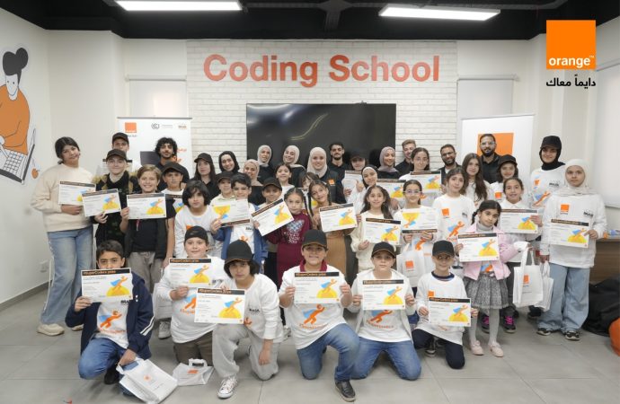 أورنج الأردن تنظم النسخة الرابعة من ورشة SuperCoders تحت شعار “البرمجة من أجل كوكب الأرض” بالتعاون مع المجلس الأردني للأبنية الخضراء ودار الهندسة