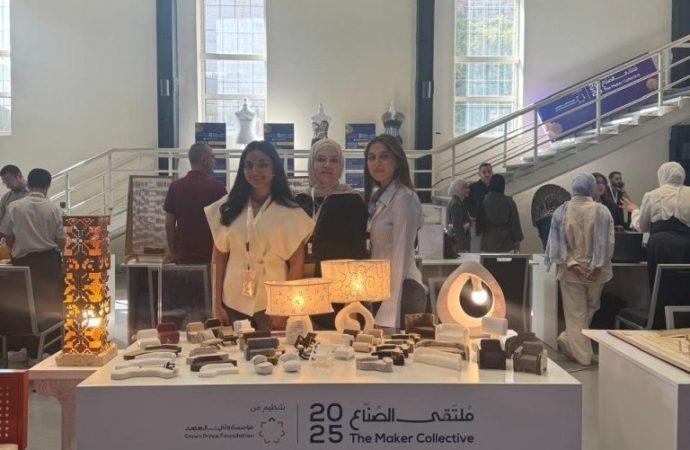 عمّان الأهلية تشارك بملتقى مساحة الصنّاع للشباب الأردني 2025
