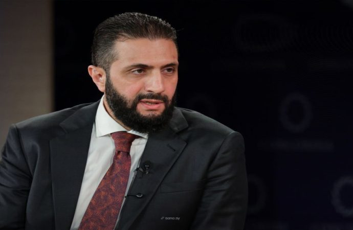 الشرع: على إسرائيل الانسحاب من الأراضي التي احتلتها لإبرام اتفاق أمني