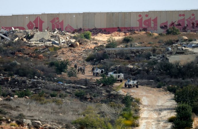 قوات اليونيفيل تندد بأعمال بناء تجريها اسرائيل داخل الأراضي اللبنانية
