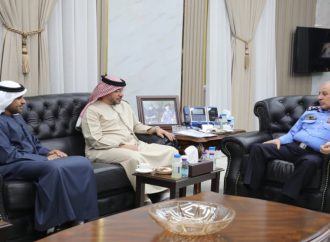 وفد من القيادة العامة لشرطة أبو ظبي يزور مديرية الأمن العام