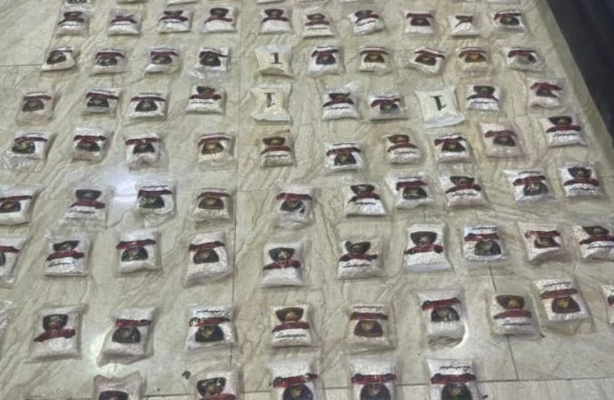 الجيش يحبط تهريب كميات كبيرة من المخدرات بواسطة بالونات