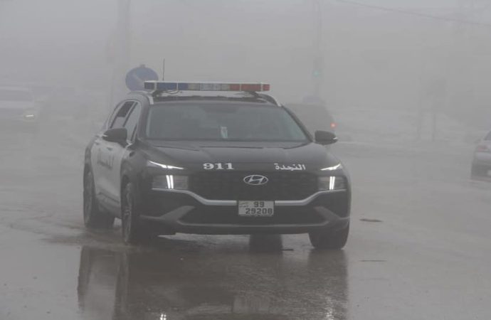 الأمن العام يجدد دعوته لتوخي الحذر والتقيد بالتعليمات خلال المنخفض الجوي
