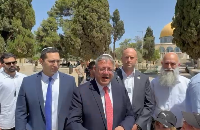 الأردن يدين اقتحام بن غفير للمسجد الأقصى تحت حماية شرطة الاحتلال