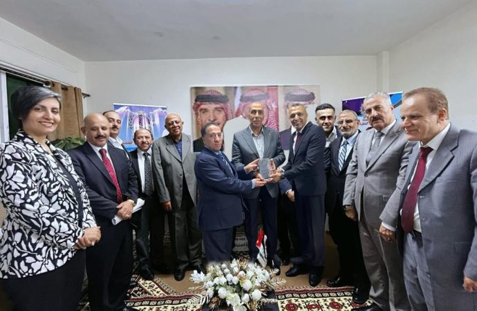 بالصور : العين فاضل الحمود رئيسًا لمجلس أمناء ملتقى فرسان الأردن للريادة والإبداع