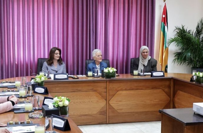 الأميرة منى الحسين تترأس اجتماع مجلس كليّة التمريض في الجامعة الأردنيّة