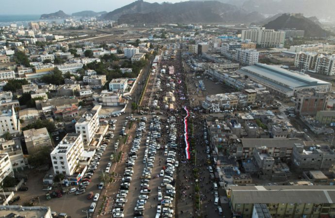 المجلس الانتقالي في اليمن يعلن مرحلة انتقالية لمدة سنتين تمهيدا للاستقلال