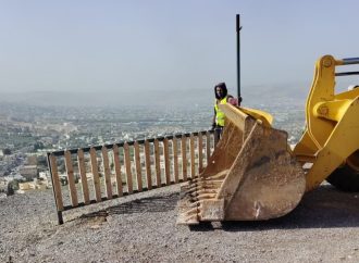حملة لإزالة الاعتداءات على شارع الأردن