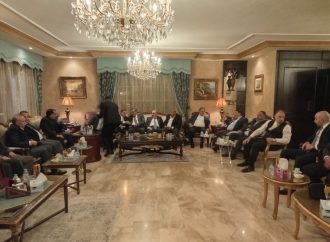 بالصور والفيديو : المحامي رفعت الطويل يولم لشخصيات وطنية في دارته (أسماء)