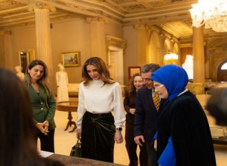 الملكة رانيا تلتقي مع السيدة الأولى لتركيا أمينة أردوغان في اسطنبول