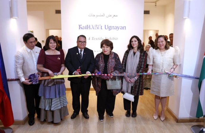 الأميرة وجدان الهاشمي ترعى افتتاح معرض المنسوجات الفلبيني “كثابيت أوغنايان”