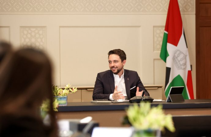 ولي العهد يؤكد أهمية تعزيز مكانة الأردن كمركز إقليمي رائد في التكنولوجيا المالية