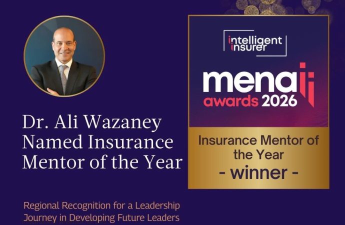 فاز الرئيس التنفيذي لمجموعة الخليج للتأمين – الأردن، الدكتور علي الوزني، بجائزة Insurance Mentor of the Year 2026، وذلك ضمن