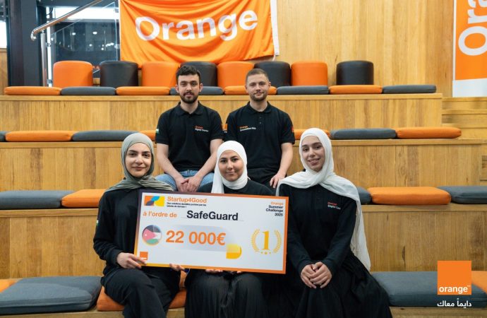 المركز الأول لفريق أردني  تحدي أورنج الصيفي 2025: أورنج الشرق الأوسط وإفريقيا تُتوّج 3 شركات ريادية