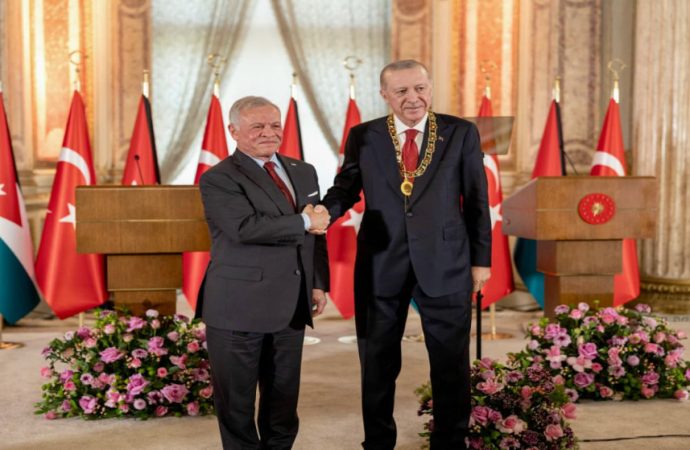 الأردن وتركيا يصدران بيانا مشتركا في ختام مباحثات الملك وأردوغان