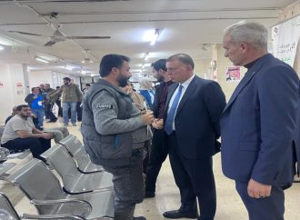 وزير الداخلية يتفقد مديرية أحوال وجوازات إربد