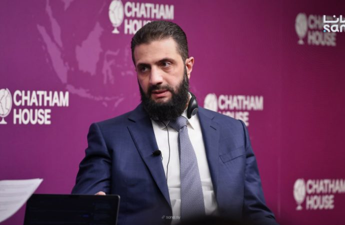 الشرع: سوريا ستبقى خارج أي صراع بشأن إيران ما لم تتعرض لاستهداف