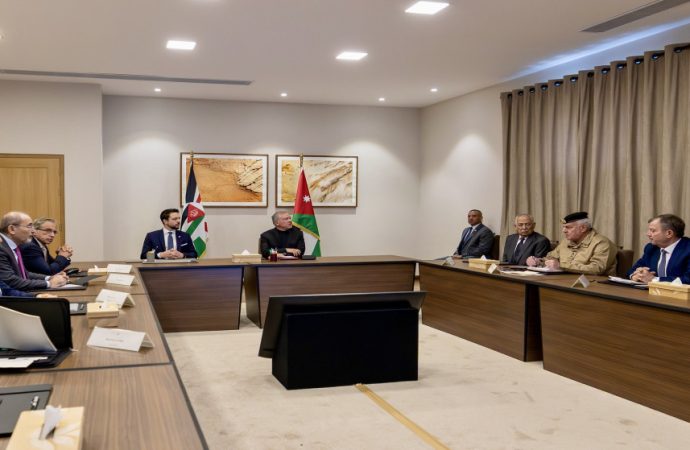 الملك خلال ترؤسه اجتماع مجلس الأمن القومي: الأردن سيبقى آمنا