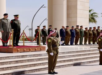 الحنيطي يستقبل رئيس هيئة الأركان العامة للقوات المسلحة العربية الليبية