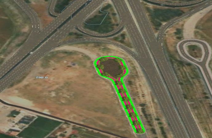 بدء تنفيذ مسارات للمشاة والدراجات على طريق المطار.. وإغلاق جزئي لـ60 يوما