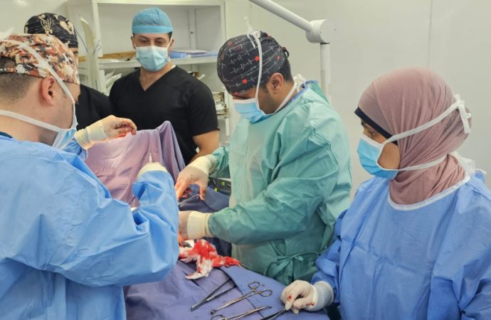 المستشفى الميداني الأردني نابلس /10 يجري عملية نوعية