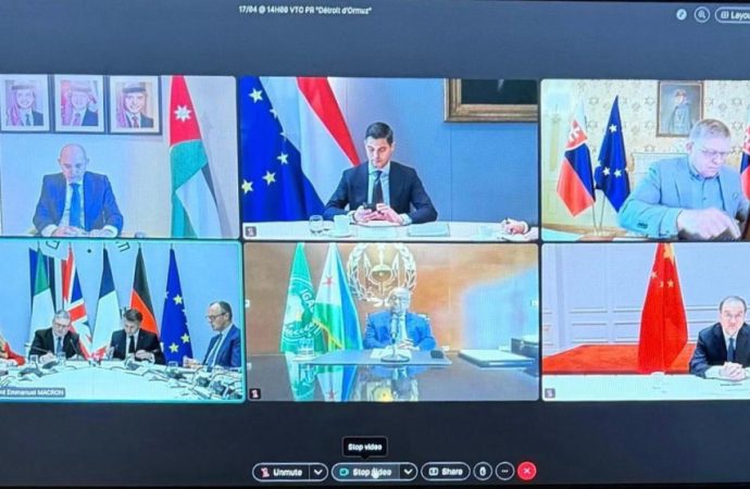 الصفدي يشارك في اجتماع دولي حول حرية الملاحة في مضيق هرمز