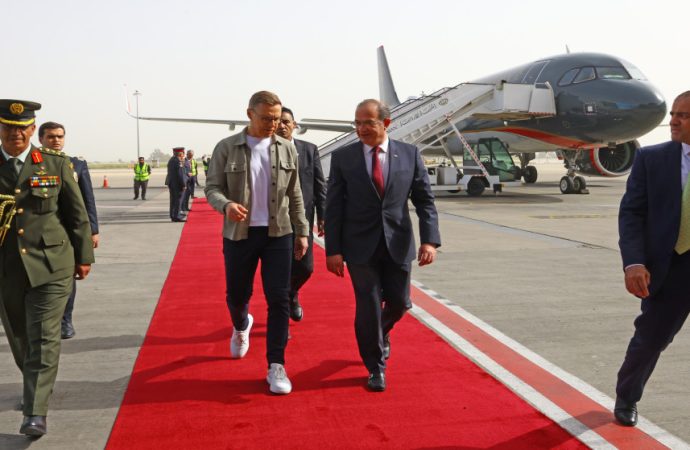 رئيس فنلندا يصل إلى المملكة