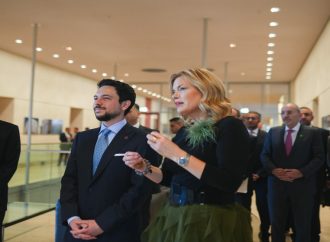 ولي العهد يلتقي في برلين رئيسة مجلس النواب الألماني