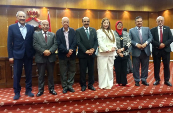 بالصور : الشاعر عليان العدوان رئيسًا لاتحاد الكتاب والأدباء الأردنيين .
