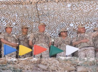 الحنيطي يتابع تمرين “رماح الكرامة” للواء الهاشمي الآلي/51