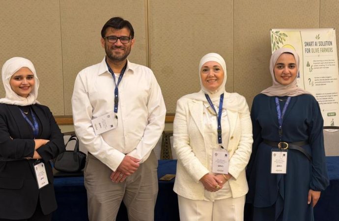 التكنولوجيا الزراعية في عمان الأهلية تحقق مركزين بارزين بجائزة 《انطلق》 لصندوق الحسين لمشاريع التخرّج للجامعات الأردنية