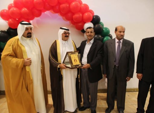 الإعلامي احمد  ابو زيد يهنئ الشيخ صالح ترفيع نجله حمد الى رتبة نقيب في جهاز الأمن العام