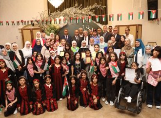 بالصور : الهقيش يرعى احتفال بعيد الاستقلال الثمانين ومسابقة  صويلح عبر الأجيال  في لواء الجامعة