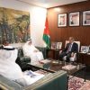 حسان والرئيس التنفيذي لشركة مصدر الإماراتية يؤكدان متانة الشراكة بتنفيذ مشاريع استراتيجية