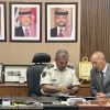 بالصور : مدير عام الجمارك يلتقي رئيس الملتقى الوطني للتوعية والتطوير ويوقع على الحملة المليونية ضد المخدرات