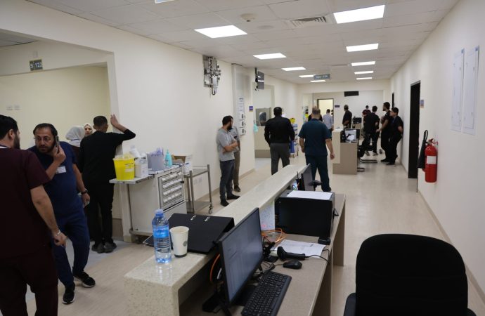 مستشفى عمان الميداني يستقبل أول حالة في قسم الطوارىء والعناية الحثيثة  – صور