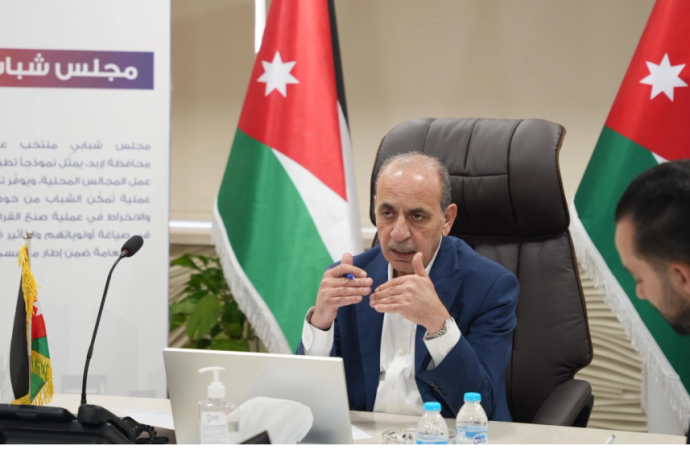 وزير الإدارة المحلية يلتقي أعضاء مجلس شباب 21 الدورة الثالثة