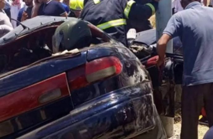 وفاة وإصابة 6 أشخاص بتدهور مركبة على الطريق الملوكي في الكرك
