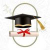 الطالبة نور يوسف كاظم  مبروك  التخرج  من الجامعة الهاشمية