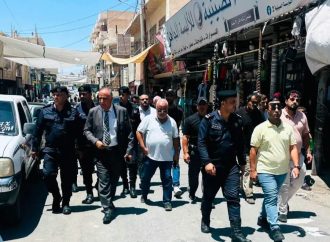 بالصور : بلدية المفرق الكبرى تنفذ حملة ميدانية لإزالة التعديات في الوسط التجاري والأسواق
