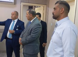 أبو قاعود  يقوم بجولة تفقدية إلى مديرية عمل المفرق