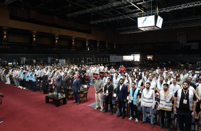 العدوان يرعى حفل افتتاح البطولة الوطنية الأردنية للروبوتات متتبعة الخط (NLFRC 2026)، 
