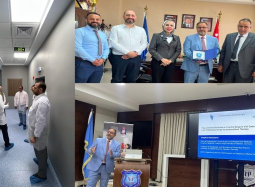 محاضرة للعالم الأردني ثقيف الخصاونة بصيدلة عمّان الأهلية حول الطب التجديدي والعلاج الشخصي