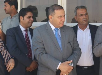 بالصور : أبو قاعود يقوم بزيارة ميدانية إلى مديرية قضاء أم الجمال وبلدية أم الجمال