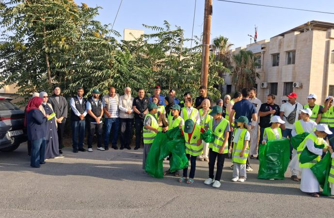 الحملة الوطنية الكبرى للنظافة في محافظة المفرق – صور