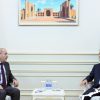 الصفدي يلتقي نظيره الأوزبكي في طشقند
