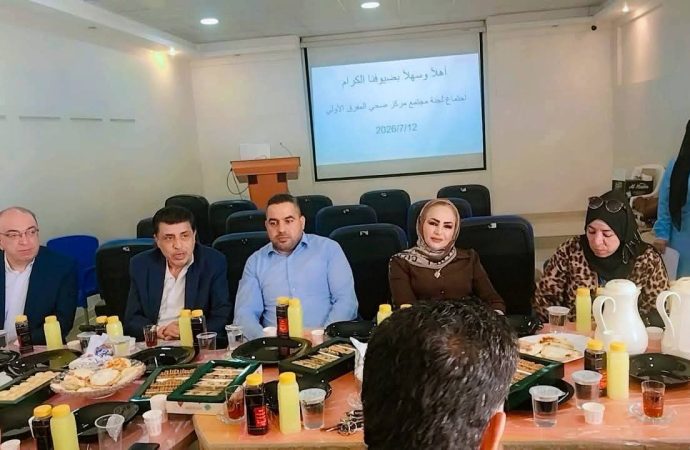بالصور : المكاحلة يجتمع باعضاء لجنة صحة المجتمع المحلي مركز صحي المفرق الأولي