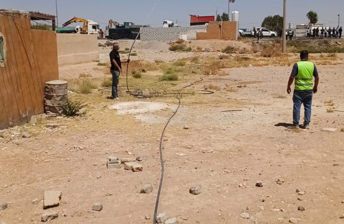 المياه :ضبط اعتداءات كبيرة على ناقل الديسي وخطوط رئيسية في الحسينية   للمرشات