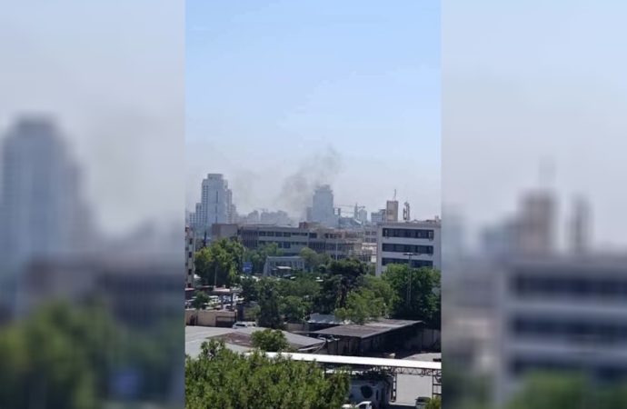 انفجاران في دمشق تزامنا مع زيارة ماكرون ولقائه الشرع