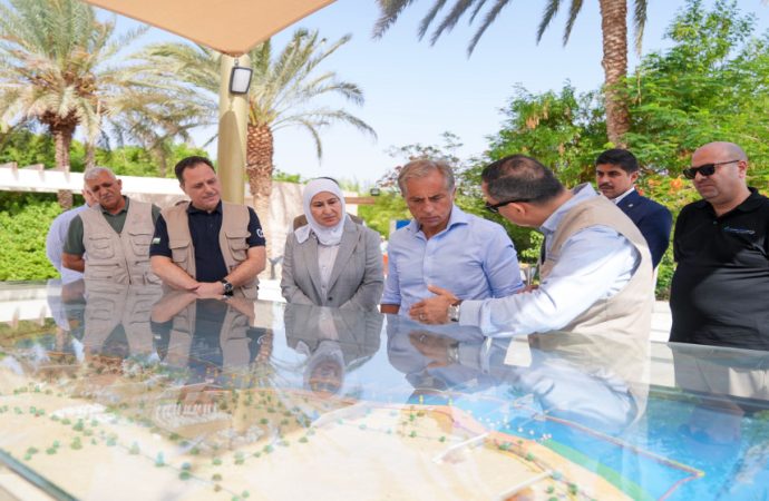 حسان يزور محمية العقبة البحرية عقب إدراجها على قائمة التراث العالمي لليونسكو